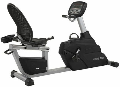 Fitnex R70 Recumbent Exercise Bike - Light Commercial, 16 Resistance Levels, 8 Programs