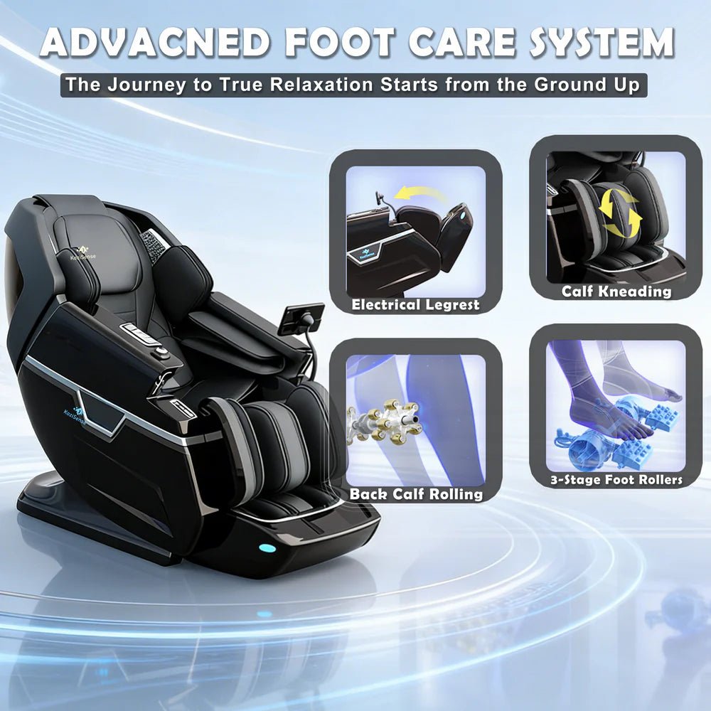 KoziSense KZ - L66 Luxury Massage Chair 4D + 3D Dual Mechanism -  product_vendor - Peak Primal Wellness