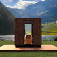 Auroom Garda 6-Person Outdoor Traditional Sauna Cabin Kit w/ Thermo-Pine Wood -  product_vendor - Peak Primal Wellness