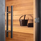 Auroom Garda 6-Person Fully Assembled Outdoor Traditional Sauna Cabin w/ Black Thermo-Pine Wood -  product_vendor - Peak Primal Wellness