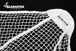 Gladiator Lacrosse® 5.0 mm Lacrosse Goal White Round Replacement Net