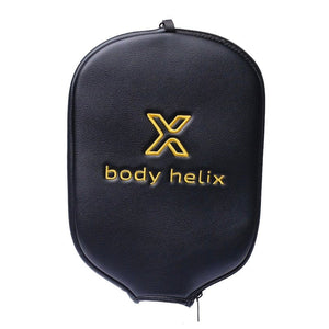 Body Helix Plush Pickleball Paddle Cover with Embroidered Stitching and Soft Interior -  product_vendor - Peak Primal Wellness