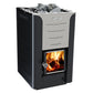 Harvia Pro 20 BK WH Pkg Wood-Burning Sauna Stove Package, 24kW