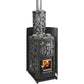 Harvia Legend 150 SS Pkg Wood-Burning Sauna Stove Package, 16kW