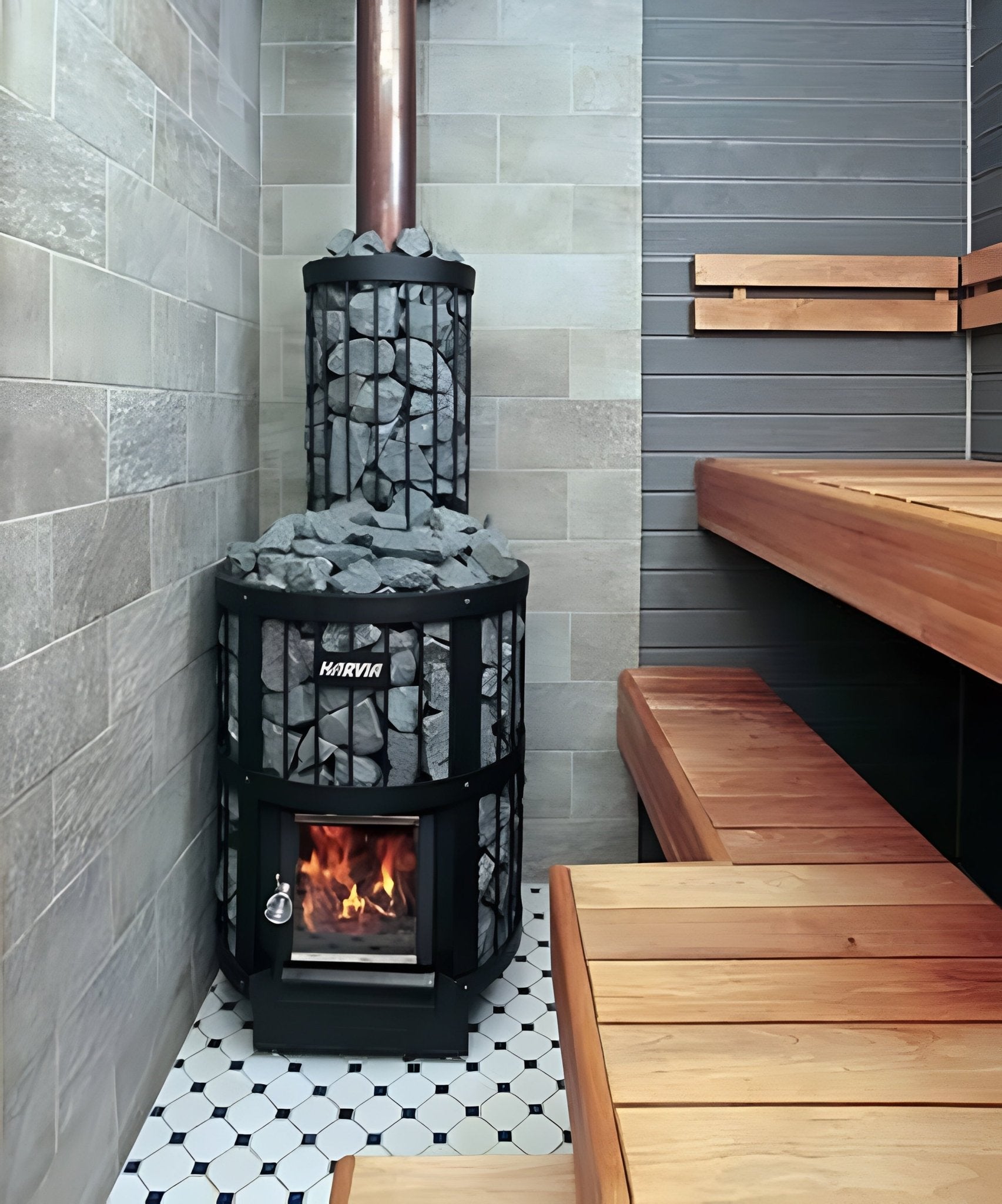 Harvia Legend Series 150 16kW Wood-Burning Sauna Stove -  product_vendor - Peak Primal Wellness