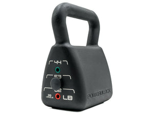 PowerBlock Heavy Adjustable Kettlebell 35 - 65 LB -  product_vendor - Peak Primal Wellness