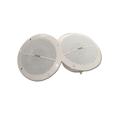 ThermaSol HOM-SPK-WHT Steam Shower Speakers - Waterproof, Full-Range Audio Pair