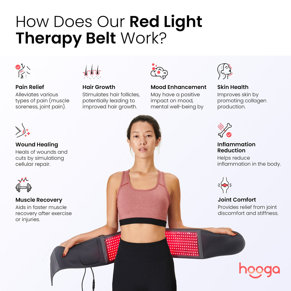 Hooga Red Light Therapy Belt -  product_vendor - Peak Primal Wellness