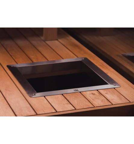 HUUM Embedding Flange for CLIFF/STEEL Series Sauna Heaters - Thumbnail 4