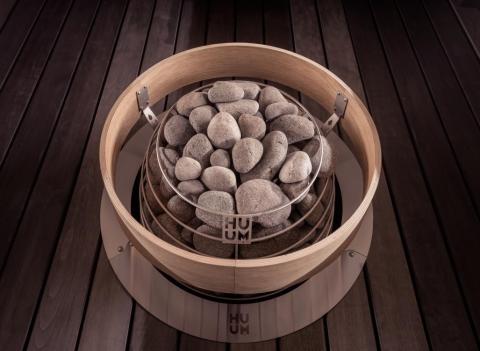 HUUM Flange H - Seamless Embedding Flange for HIVE Series Sauna Heaters with Heat Protection - Thumbnail 2