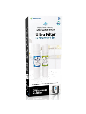 Tyent Hybrid Ultra Filter Set: Fits Hybrid Countertop Water Ionizer