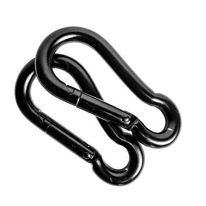 PRx Black Carabiner Pair