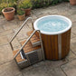 Icetubs IceBarrel XL Cold Plunge | Luxury Immersion Tub, Thermowood & Fiberglass Cold Plunge, 63"L x 41"W x 47"H -  product_vendor - Peak Primal Wellness