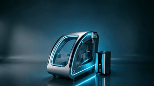 OxyRevo Space60 Pro Mini 2.0 ATA Hard Shell Sitting Hyperbaric Oxygen Chamber -  product_vendor - Peak Primal Wellness