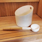 KOLO Sauna Set 4 | Sauna Bucket and Ladle Set, Bamboo/Aluminum, 1 Gal -  product_vendor - Peak Primal Wellness