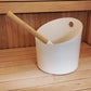 KOLO Sauna Set 4 | Sauna Bucket and Ladle Set, Bamboo/Aluminum, 1 Gal -  product_vendor - Peak Primal Wellness