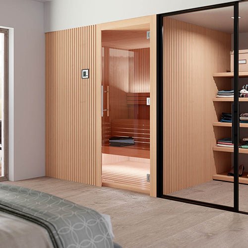 Auroom Libera Wood 6-Person Traditional Sauna Kit -  product_vendor - Peak Primal Wellness