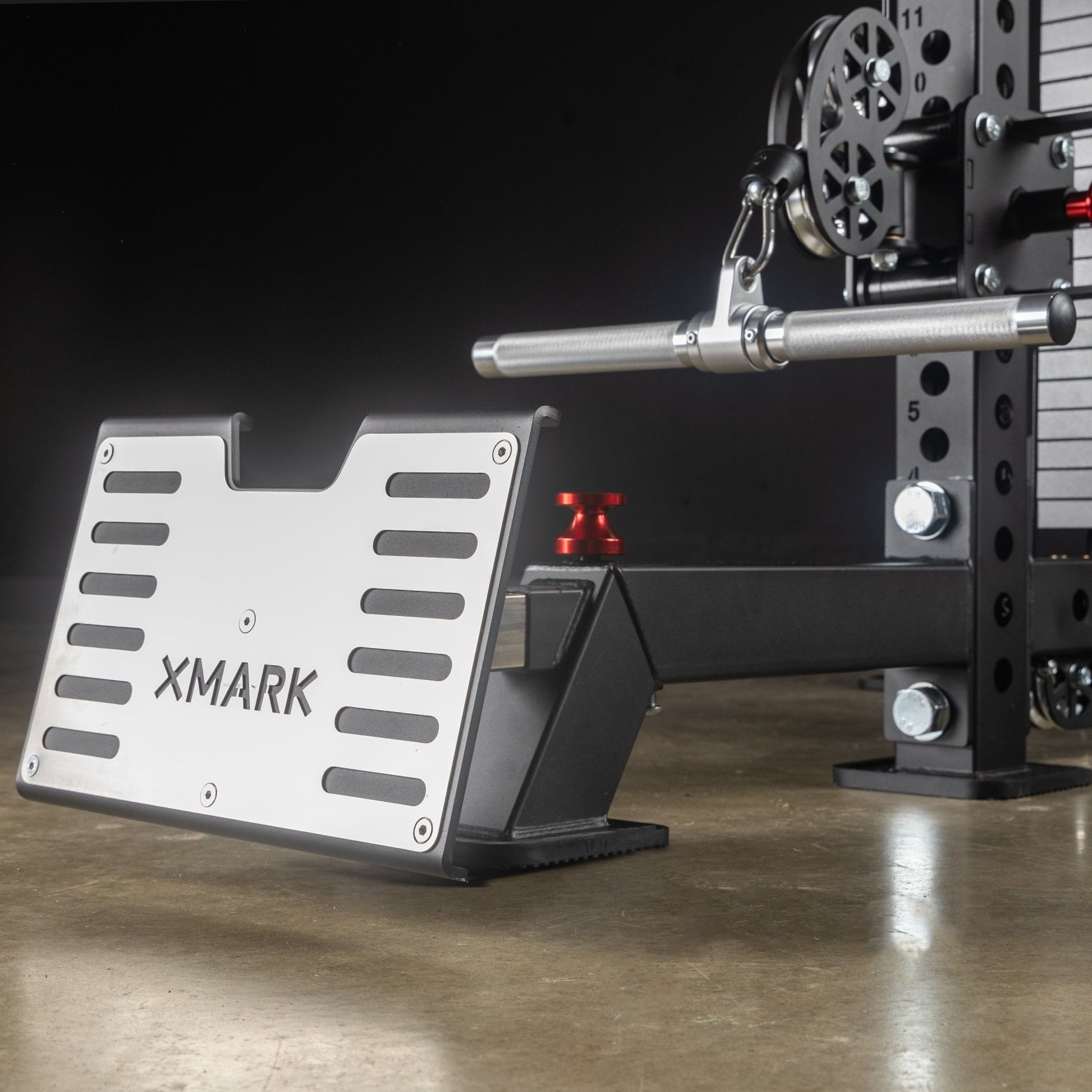 XMark Commercial Half Rack Functional Trainer with Lat Pulldown and Low Row -  product_vendor - Peak Primal Wellness