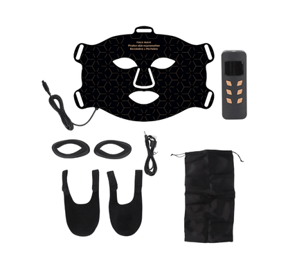 Red Light Therapy Face Mask – LED Skin Rejuvenation Mask with Red, Blue, Yellow + NIR (460–850nm) -  product_vendor - Peak Primal Wellness