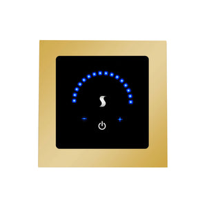 ThermaSol MTMR MicroTouch Steam Shower Control highlighting advanced capacitive touch technology for seamless steam shower experience.