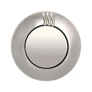 ThermaSol No Touch Steam Head featuring a 1/2" NPT contemporary design with essential oil reservoir for a luxurious steam bath experience.