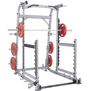 Steelflex NOPR Olympic Press Power Rack - Versatile Strength Training System with 8 Band Racks & 6 Storage Posts