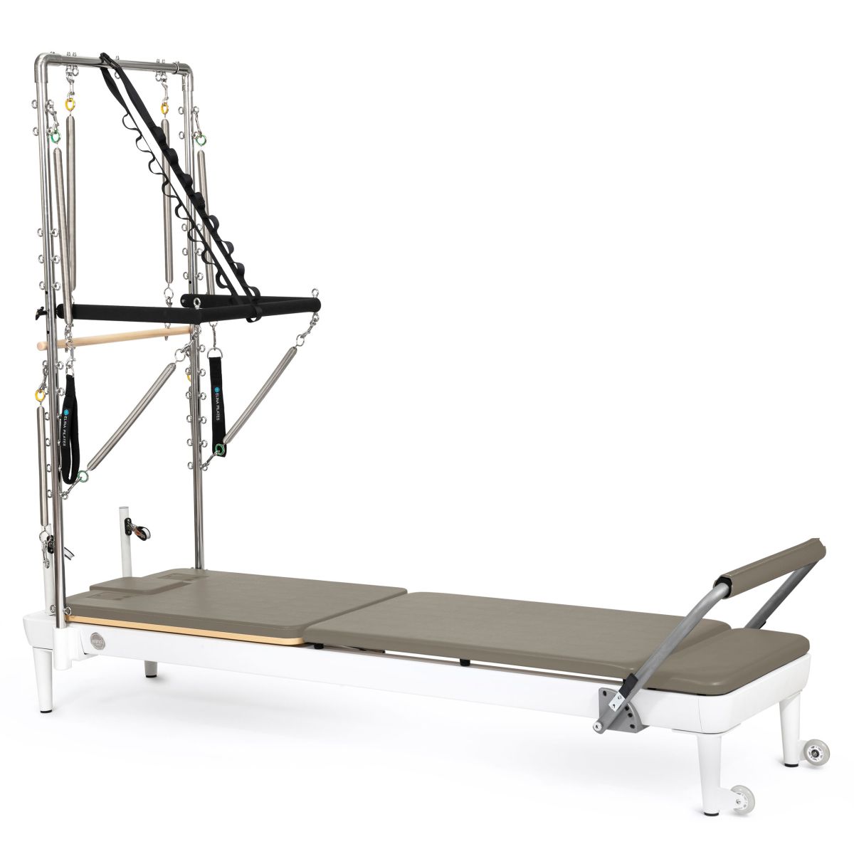 Elina Pilates Nubium Reformer With Stainless Steel Tower - Thumbnail 2