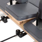 Elina Pilates® Nubium™ Reformer With Stainless Steel Tower - Compact & Versatile For Home & Studio