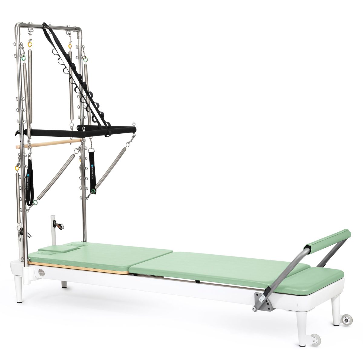 Elina Pilates Nubium Reformer With Stainless Steel Tower - Thumbnail 5