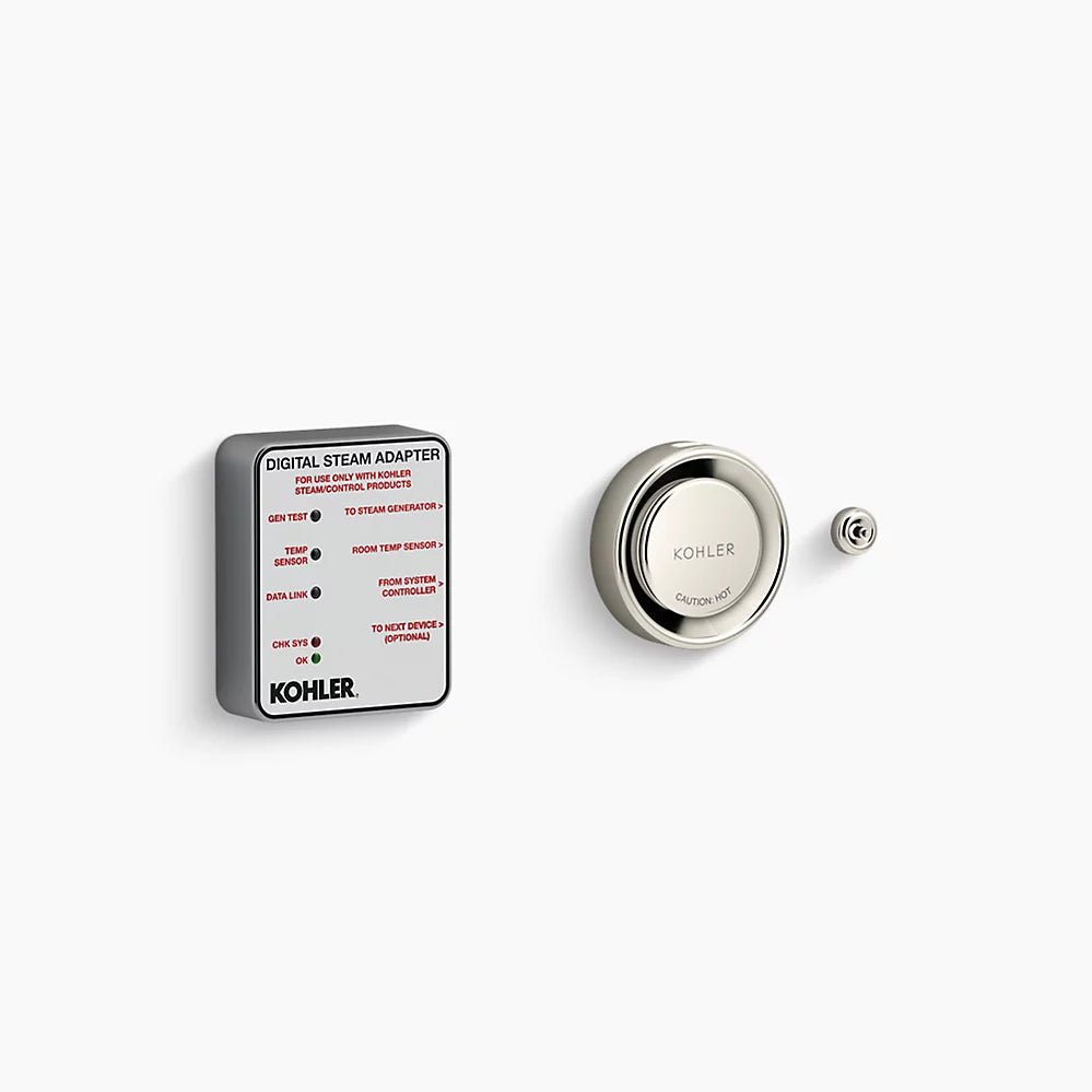 Kohler K - 5548 - K1 - Invigoration Series Digital Steam Adapter Kit -  product_vendor - Peak Primal Wellness
