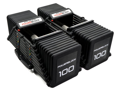 PowerBlock Pro 100 EXP Adjustable Dumbbells