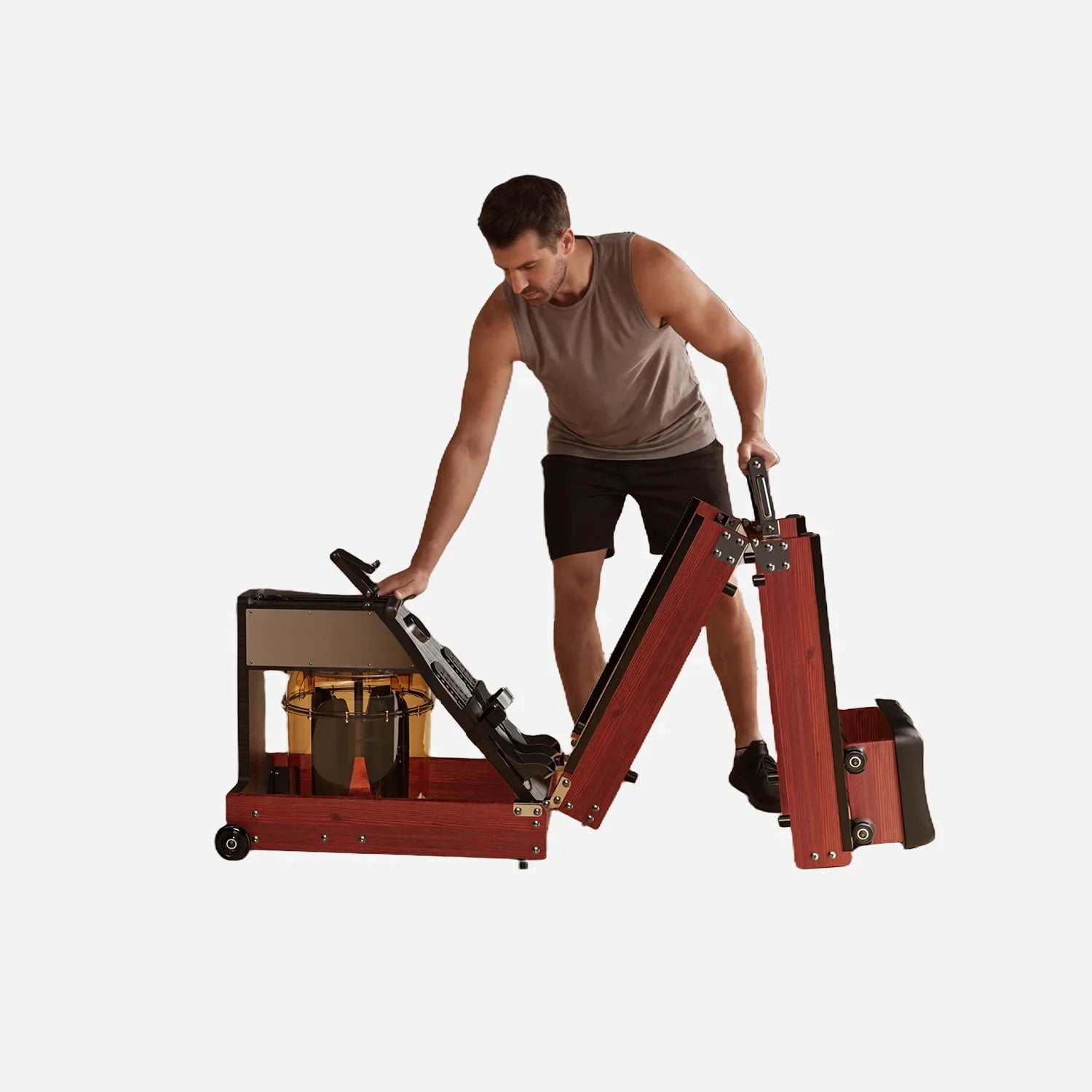 WM10 Foldable Water Rowing Machine -  product_vendor - Peak Primal Wellness