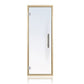 ProSaunas Clear Glass Sauna Door 24x73 | Prehung Clear Glass Sauna Door, Aspen Frame -  product_vendor - Peak Primal Wellness
