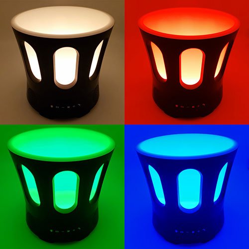 SaunaLife SaunaZone Portable Bluetooth Speaker, LED Light Display & Sauna Bucket -  product_vendor - Peak Primal Wellness
