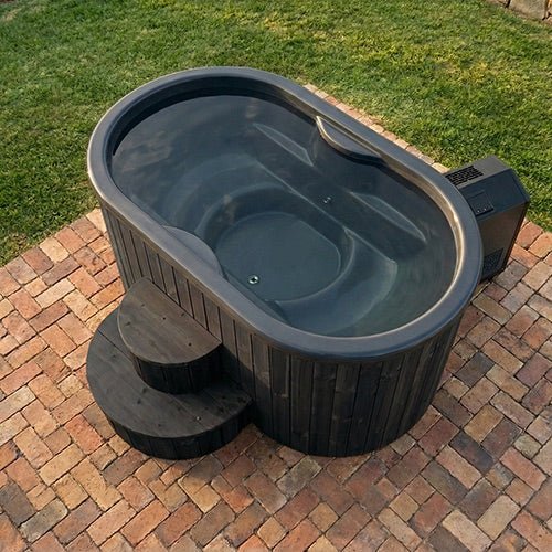 SaunaLife Model S2BC Hot / Cold Immersion Therapy | 2 - Person Tub & Combination Water Chiller/Heater, Black -  product_vendor - Peak Primal Wellness