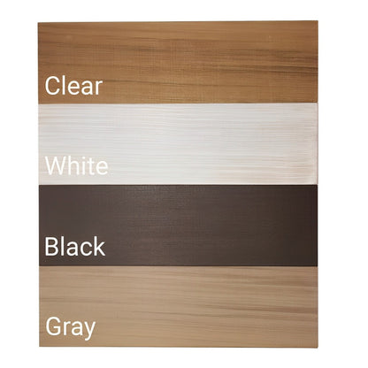 SaunaLife Sauna Wax - Natural Non - Toxic Wood Protector for Saunas - Clear, Grey, White, Black -  product_vendor - Peak Primal Wellness