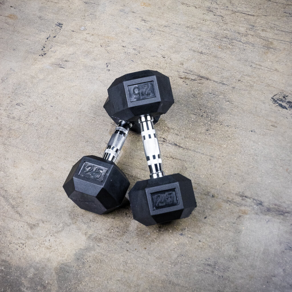 PRx Performance Rubber Hex Dumbbells Sets -  product_vendor - Peak Primal Wellness