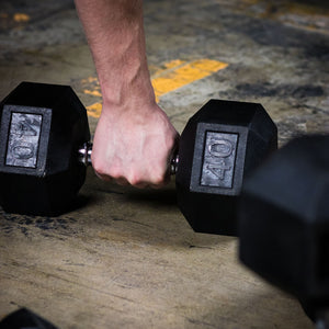 PRx Performance Rubber Hex Dumbbells Sets