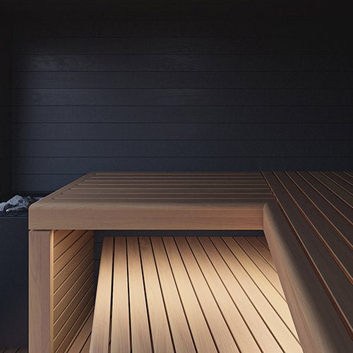 Auroom Terra 6-Person Outdoor Traditional Sauna Cabin w/ Natural Thermo-Pine Wood -  product_vendor - Peak Primal Wellness