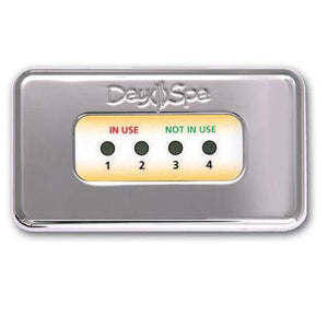 ThermaSol DS-SEN-PC Sentinel Room In-Use Indicator for Day Spa Steam Showers, featuring real-time status lights for efficient room management.