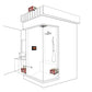 ThermaSol PROI-140 Essential Steam Shower Generator, 8kW for 85-140 cu.ft Spaces