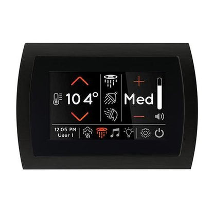 ThermaSol SignaTouch 5" Smart Touchscreen Control for Steam Shower, Bluetooth & Modern Design -  product_vendor - Peak Primal Wellness