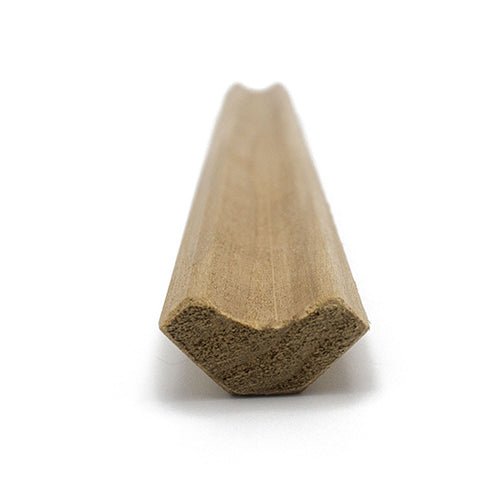 ProSaunas THERMO - ASPEN 1X2 (14mm x 30mm) INSIDE CORNER TRIM SI | Sauna Wood, Inside Corner Trim, Cove Moulding, SI Profile -  product_vendor - Peak Primal Wellness