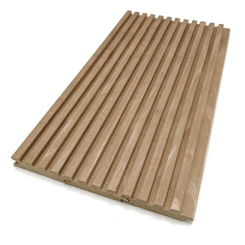 ProSaunas THERMO - ASPEN GROOVE - S 1X3 (15mm x 60mm) T&G | Sauna Wood, Thermally - Modified, Tongue & Groove, Fluted Slat, Wall Material -  product_vendor - Peak Primal Wellness
