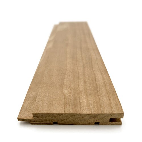 ProSaunas THERMO - ASPEN 1X4 (15mm x 90mm) T&G STS4 | Sauna Wood, Thermally - Modified, Tongue & Groove, STS4 Profile, Nickel - Gap, Wall Material -  product_vendor - Peak Primal Wellness