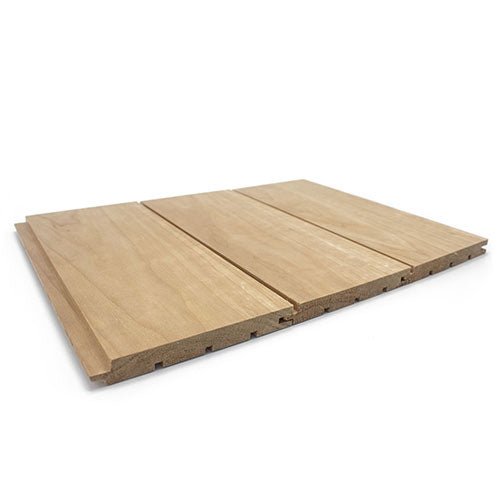 ProSaunas THERMO - ASPEN 1X5 (15mm x 120mm) T&G STS4 | Sauna Wood, Thermally - Modified, Tongue & Groove, STS4 Profile, Nickel - Gap, Wall Material -  product_vendor - Peak Primal Wellness