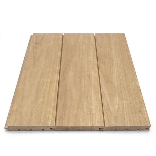 ProSaunas THERMO - ASPEN 1X5 (15mm x 120mm) T&G STS4 | Sauna Wood, Thermally - Modified, Tongue & Groove, STS4 Profile, Nickel - Gap, Wall Material -  product_vendor - Peak Primal Wellness