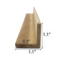 ProSaunas THERMO - ASPEN 2X2 (28mm x 28mm) OUTSIDE CORNER TRIM VA | Sauna Wood, Outside Corner Trim, Angle Moulding, VA Profile -  product_vendor - Peak Primal Wellness