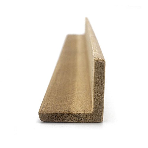 ProSaunas THERMO - ASPEN 2X2 (28mm x 28mm) OUTSIDE CORNER TRIM VA | Sauna Wood, Outside Corner Trim, Angle Moulding, VA Profile -  product_vendor - Peak Primal Wellness