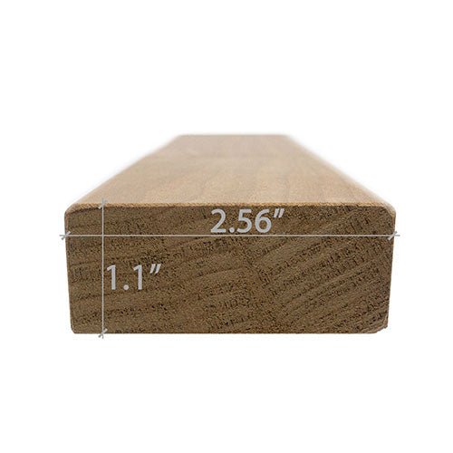 ProSaunas THERMO - ASPEN 2X3 (28mm x 65mm) S4SEE SHP | Sauna Wood, Thermally - Modified, Smooth 4 Sides Eased Edges, SHP Profile, Bench Material -  product_vendor - Peak Primal Wellness